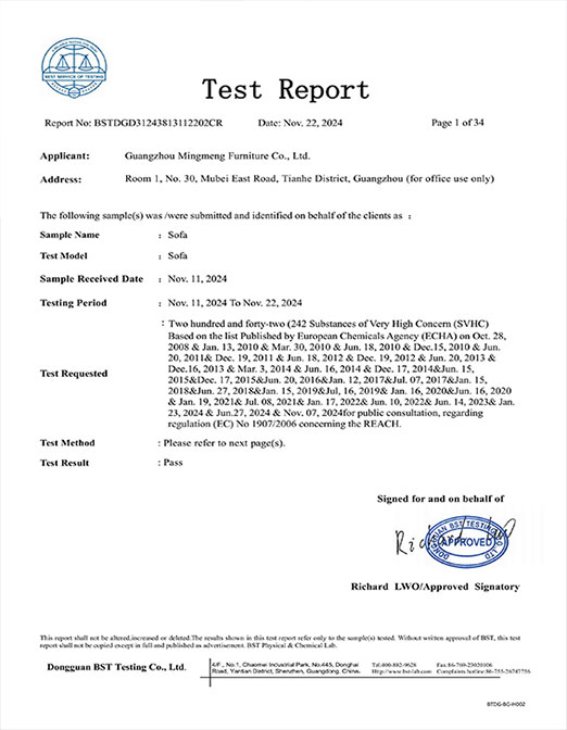 Certifications