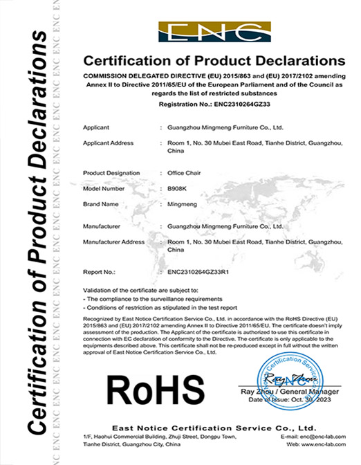 Certifications