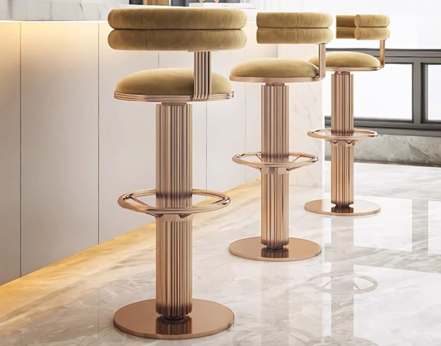 metal bar stools
