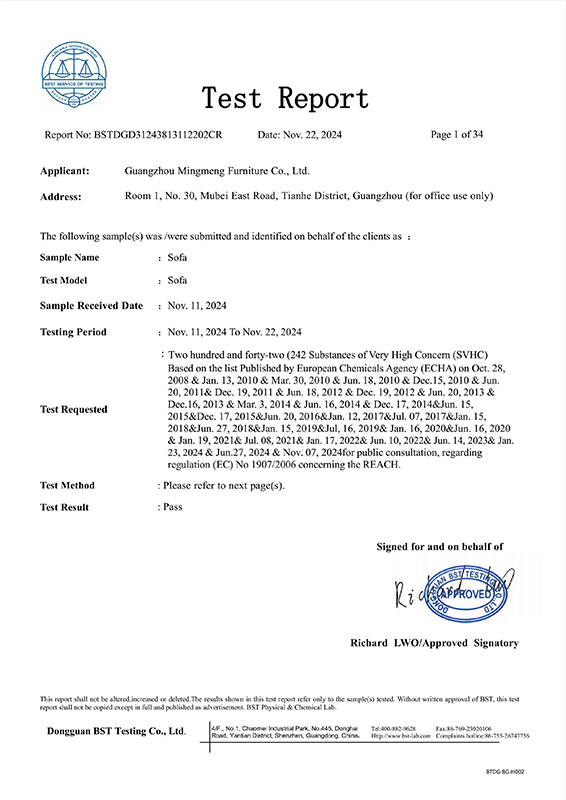 CE Certificate