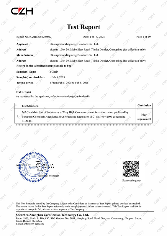 CZH Certificate