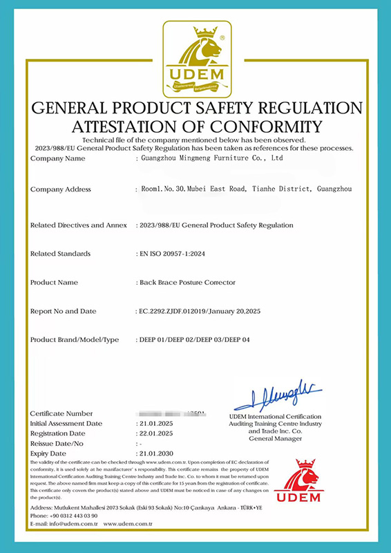 GENERAL PRODUCT SAFETY REGULATION