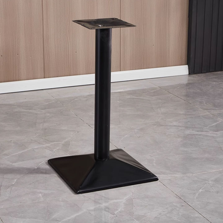 Square Black Table Base