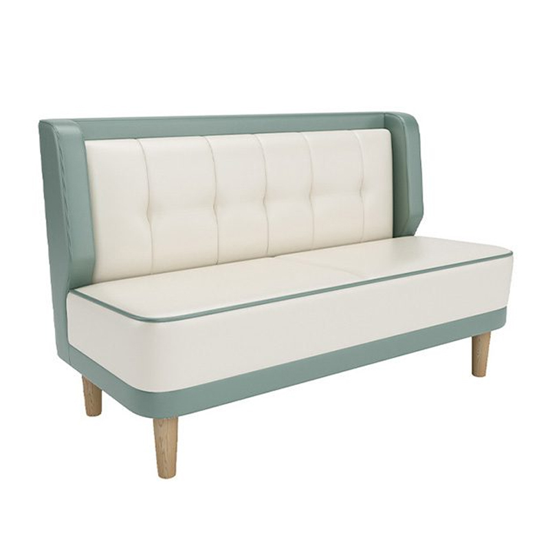 Two-Tone Casual Dining Booth for Western Restaurants