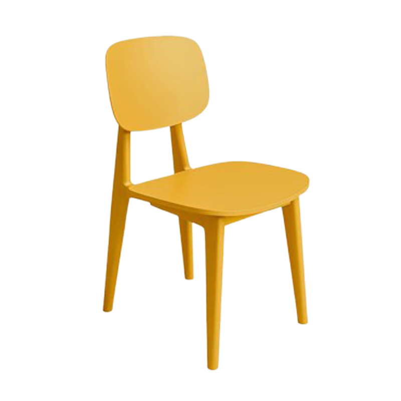 Modern Nordic Plastic Canteen Chair