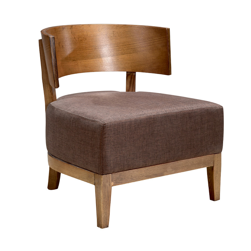 Nordic Solid Wood Lounge Chair